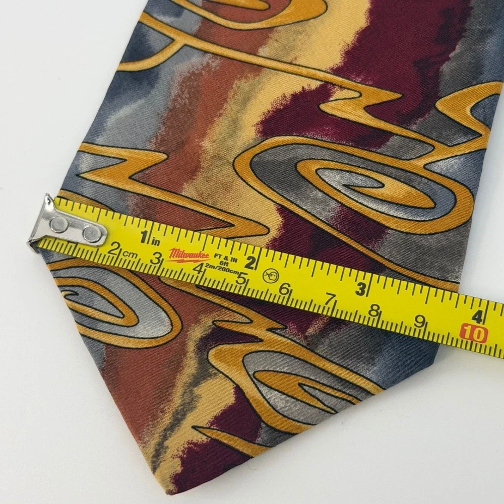 Vintage Grateful Dead Electric First Set Silk Tie Mens Abstract Psychedelic 0827